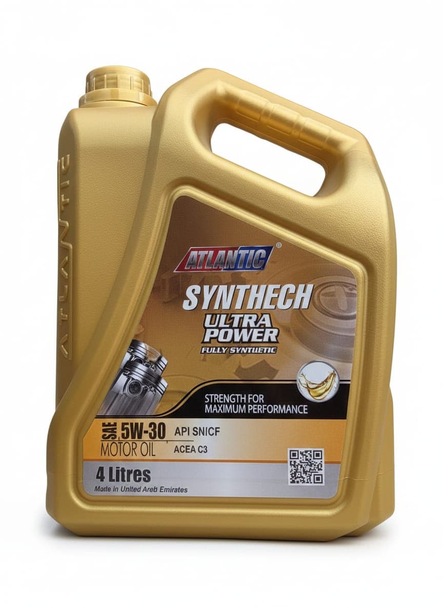 4L 5W30 שמן מנוע 4X4L ATLANTIC ULTRA VW507 C3