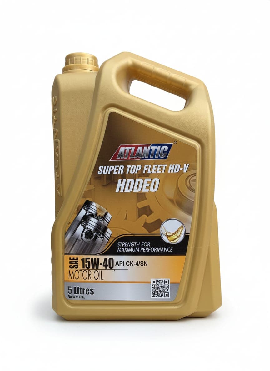 5L 15W40 CK4 שמן מנוע 4X5L SUPER TOP FLET